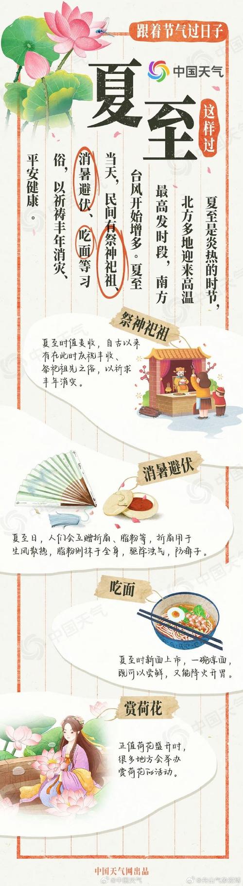夏至节气有哪些民间谚语