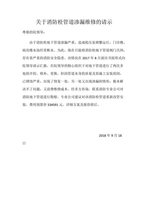 漏水报告引发的紧急维修申请：筑牢家园防线